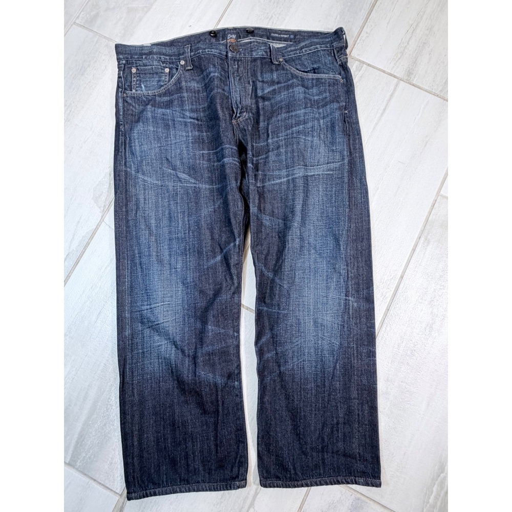 Citizens of Humanity Sid Straight Leg Jeans 40 Dark Wash Pima Cotton 6081H-062